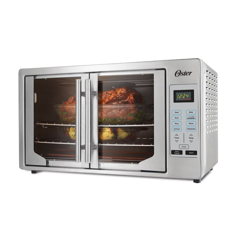 Oster Digital French Door Toaster Oven & Reviews Wayfair